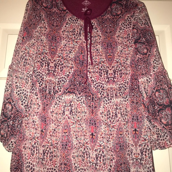 St Johns Bay | NWT Maxi Printed Tiered Dress - Picture 3 of 5